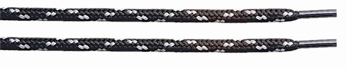 SIEVI LACES 120 BLACK/GRAY-42 00-99120-000-00H-42