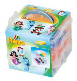 Hama-Helmi Midi Säilytyslaatikko 6000kpl helmeä