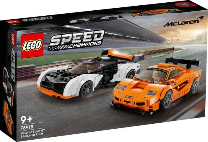 Lego Speed Champions McLaren Solus GT &amp; McLaren F1 LM