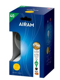 Airam Airam Led E27 470lm/2700k Dim G95