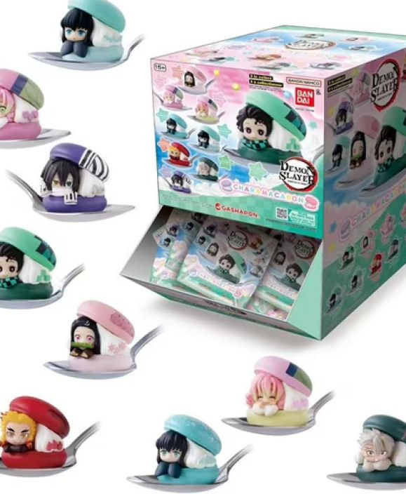 Bandai Gashapon Demon Slayer Macaron Yllätyspussi tuotekuva 1 Bandai Gashapon Demon Slayer Macaron Yllätyspussi tuotekuva 1