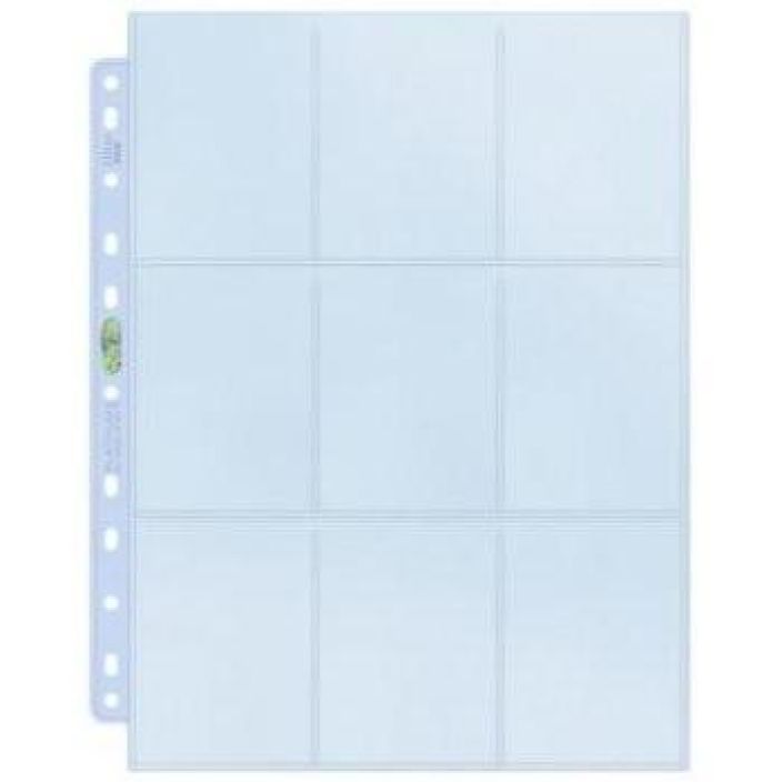 ULTRA PRO 9-TASKUN SIVU Sopii ULTRA PRO KERAILYALBUMIIN