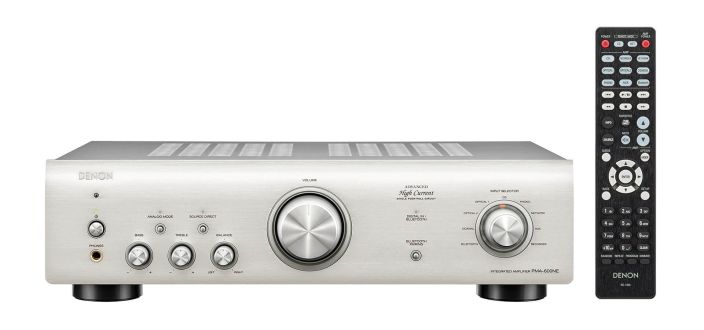 Denon PMA-600NE Integroitu Stereovahvistin, Hopea PMA-600NE:ssa on kaytetty AHC-vahvistinteknologiaa, seka tarkoin