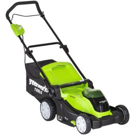 GREENWORKS RUOHONLEIKKURI 40V LI-ION 4AH + LATURI 41CM