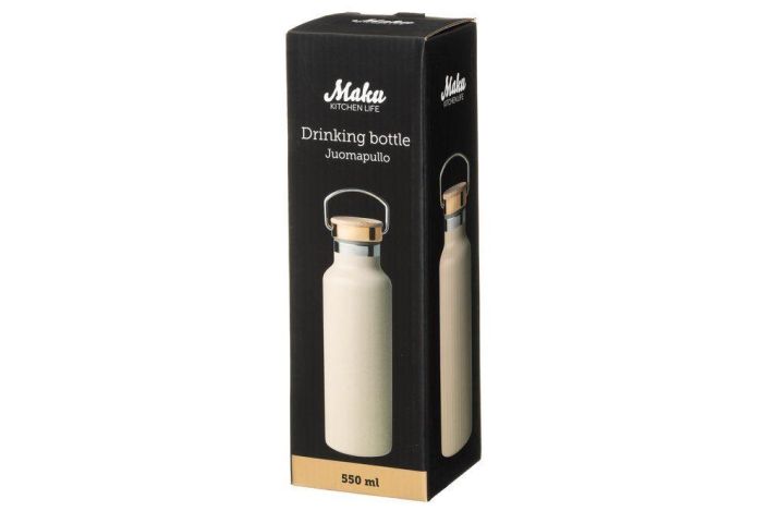 Maku Juomapullo Beige 550ml tuotekuva 1
