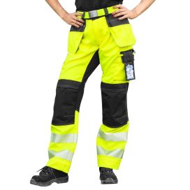 Patron HOUSUT STRETCH RT DESPINA NAISTEN FL.KEL/MUSTA