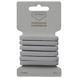 Artesan Artesan Kuminauha 8 mm 5 m valkoinen