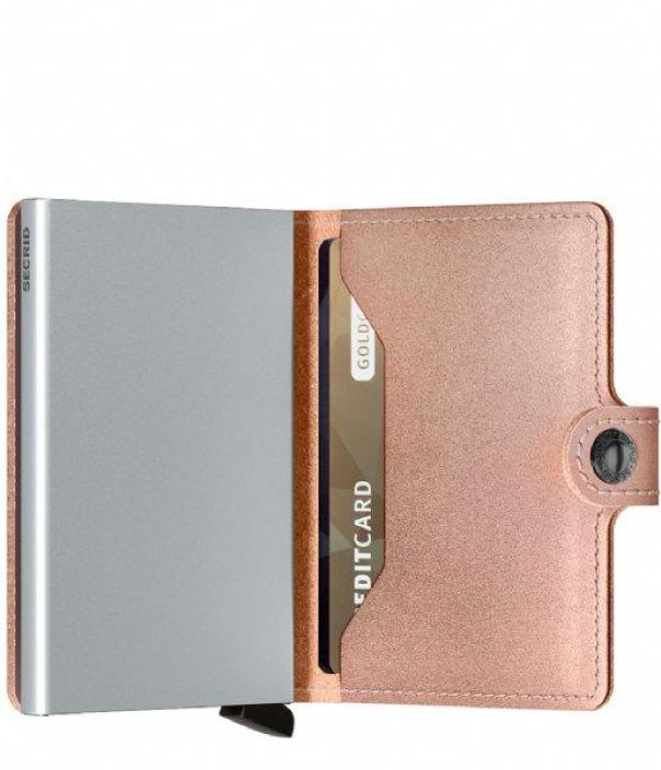 Secrid Miniwallet Metallic Rose Rose