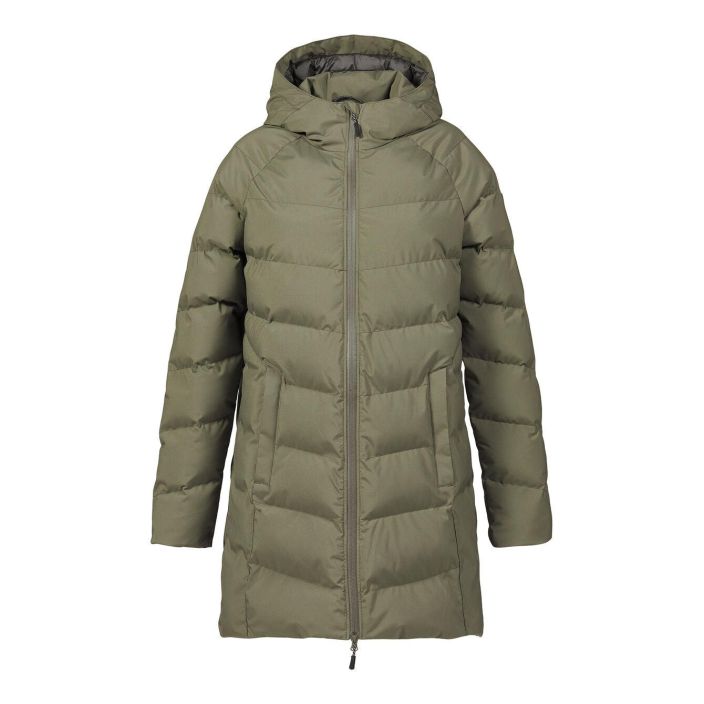 Musto Talvitakki Naisten Marina Quilted Pitka Deepgreen