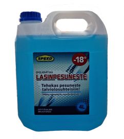 Tuulilasinpesuneste -18°, 4L, etanoli UN1170