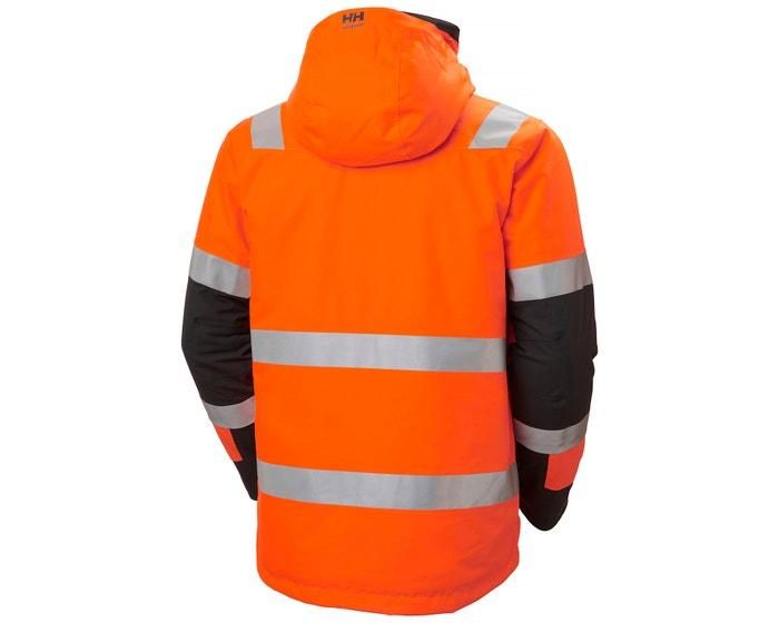 Helly Hansen Workwear talvitakki alna 2.0 fl.oranssi Alna 2.0 -talvitakki on kestava, tyylikas ja nakyva. Painetut