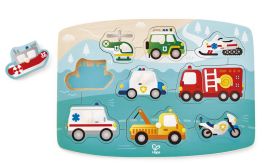 Hape Hälytysajoneuvot nuppipalapeli 