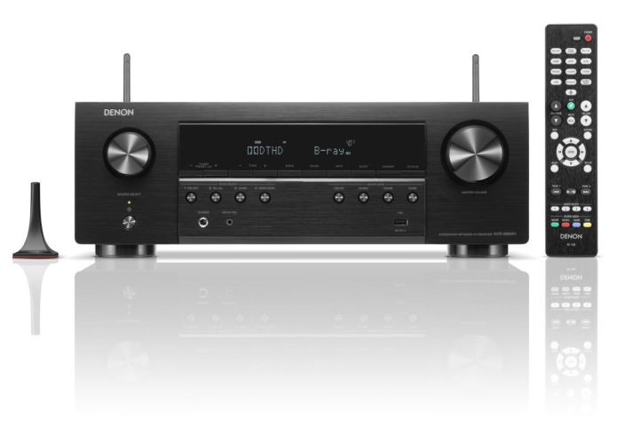 Denon AVR-S660H Laadukkaalla AB-luokan erillisvahvistintekniikalla toteutettu Denon AVR-S660H AV-viritinvahvistin tuottaa