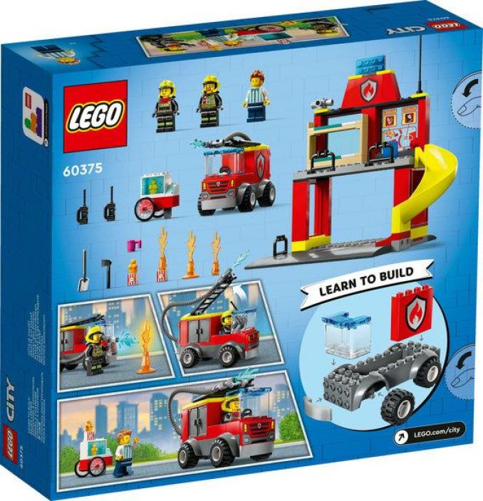 Lego City Paloasema ja paloauto