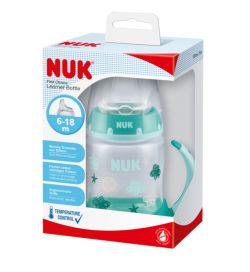 NUK First Choice nokkapullo 150 ml temperature control 6-18 kk