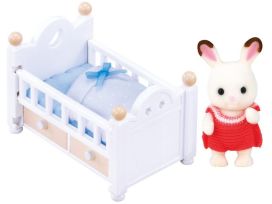 Sylvanian Families Sylvanian families Suklaapupuvauva-setti (Vauvansänky)