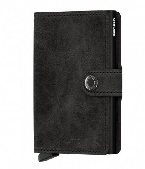 Secrid Miniwallet Vintage Black Black