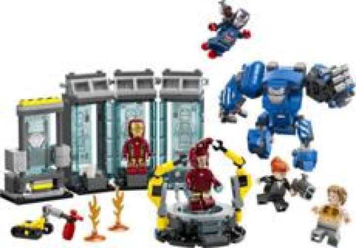 LEGO Iron Manin laboratorio – Haarniskahuone tuotekuva 1 LEGO Iron Manin laboratorio – Haarniskahuone tuotekuva 1