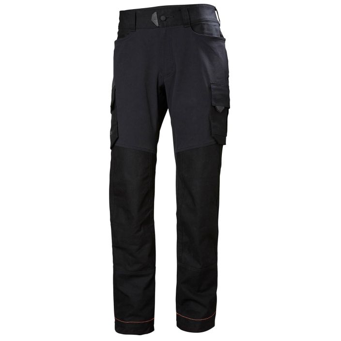 Helly Hansen Work Wear Chelsea Evolution Tyohousut musta - Paamateriaali neljaan suuntaan joustava 93% polyamidia, 7%