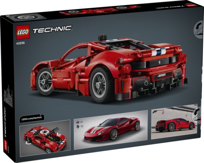 LEGO Ferrari 488 PISTA ‑auto tuotekuva 1 LEGO Ferrari 488 PISTA ‑auto tuotekuva 1