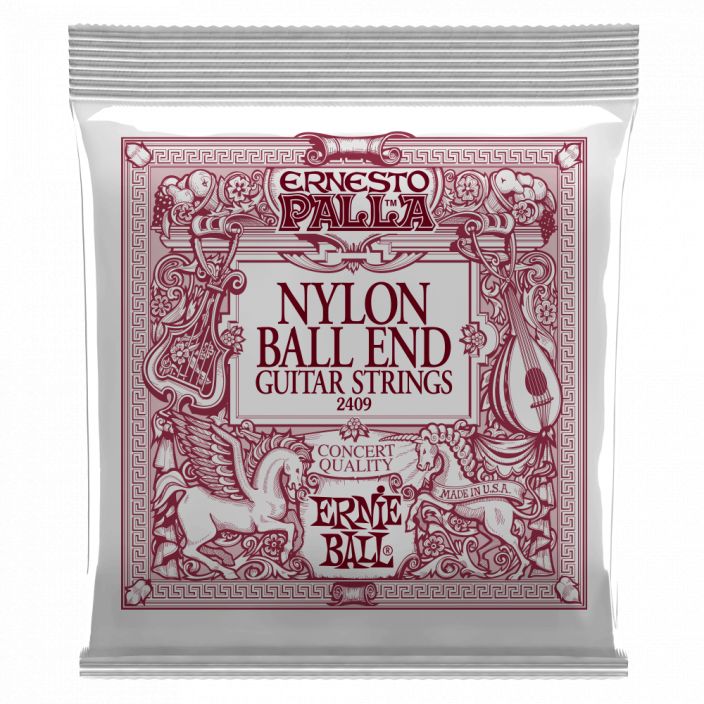 Ernie Ball Ernesto Palla 2409 Kielet akustiselle tai klassiselle kitaralle. Konserttilaatuiset mustat nylon-kielet