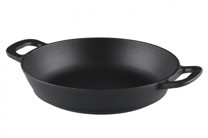Mustang Valurauta wok-pannu Multigrill yhteensopiva halk. 30 cm