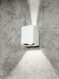 Airam Airam Näsby II Ulkoseinävalaisin  2x6W 2x430lm 3000K valkoinen 