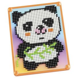 Quercetti Pixel Art Basic Panda nuppiaskartelu