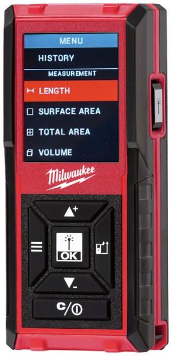 LASER-ETAISYYSMITTARI LDM 45 MILWAUKEE 4933459277