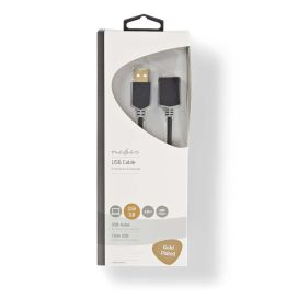 Nedis USB 2.0 jatkokaapeli 2M