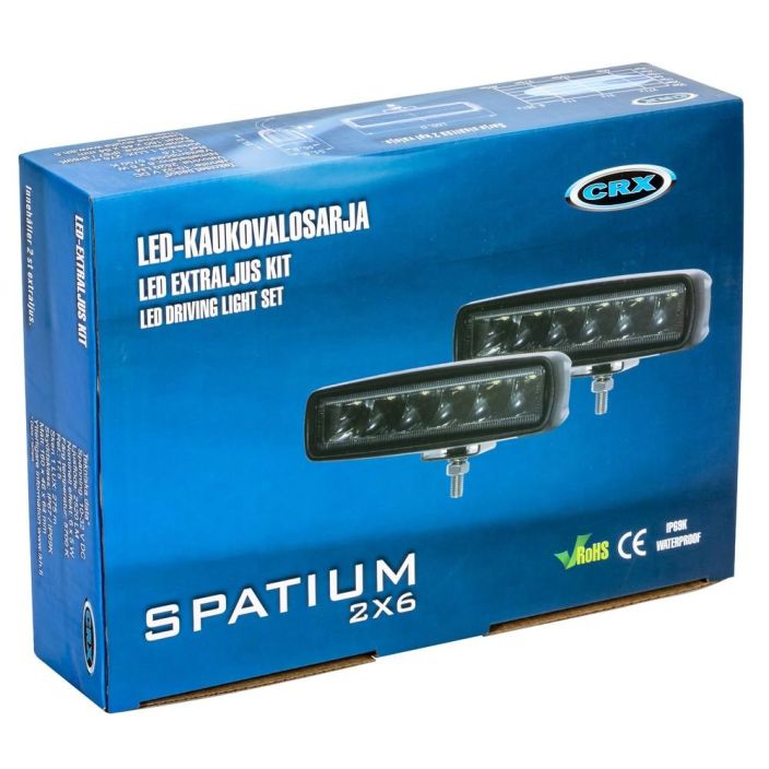 LED-LISAVALOSARJA SPATIUM 2X6 ST86280