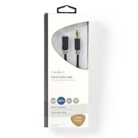 Nedis stereoaudiokaapeli 3,5 mm Uros - 3,5 mm Naaras 5m