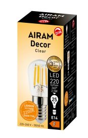 Airam Airam Led-Decor E14 220lm Dim