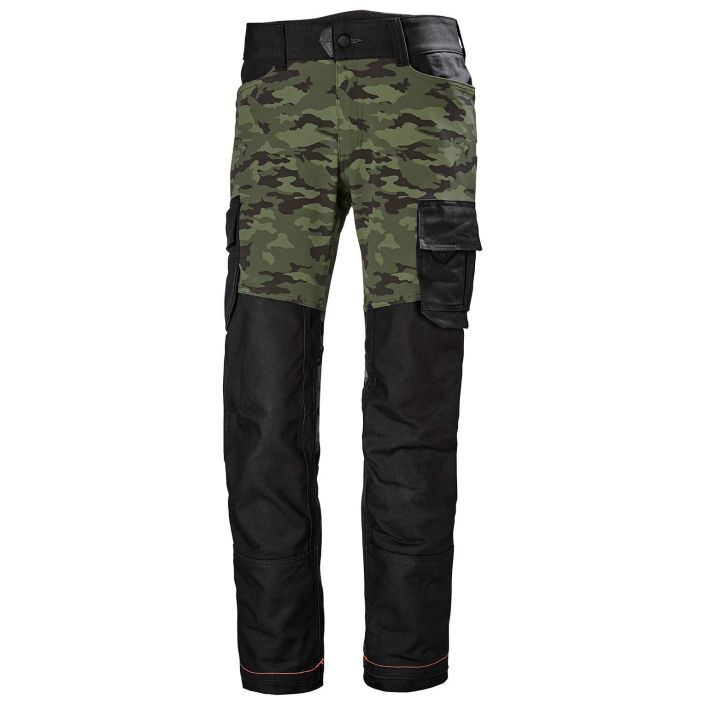 Helly Hansen Work Wear Chelsea Evolution Tyohousut CAMO Chelsea Evolution -service pant-housut ovat kestavat, ja niissa on