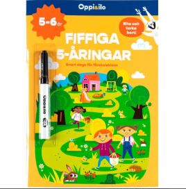 Oppi&Ilo Fiffiga 5- åringar pysselbok