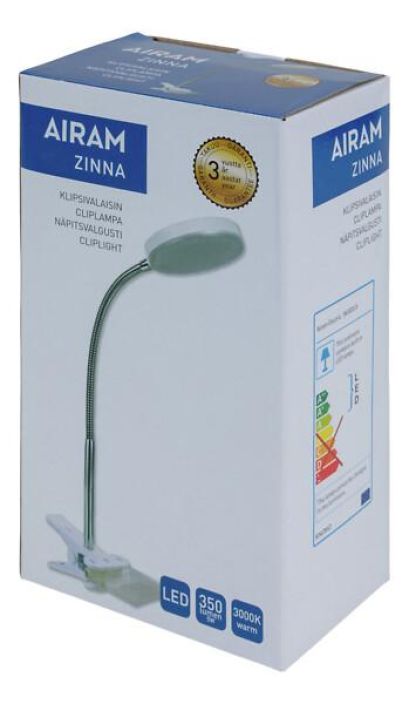 AIRAM ZINNA LED- KLIPSIVALAISIN