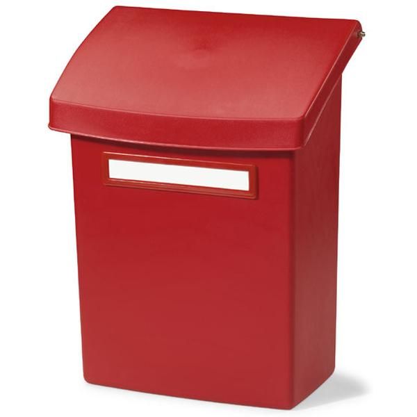 Orthex postilaatikko valikansi punainen Klassinen ja kestava postilaatikko. Valikannellinen malli suojaa tehokkaasti