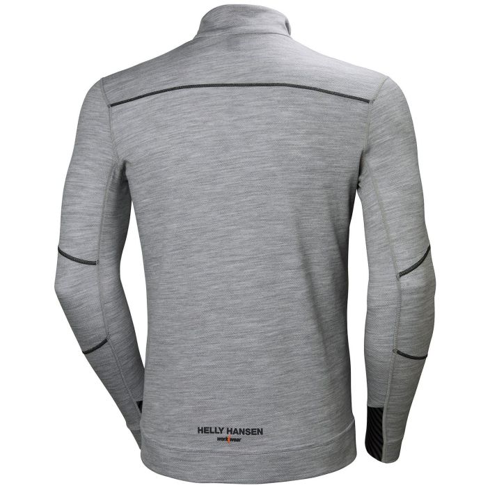 Helly Hansen Lifa Merino Half harmaa aluspaita tuotekuva 4