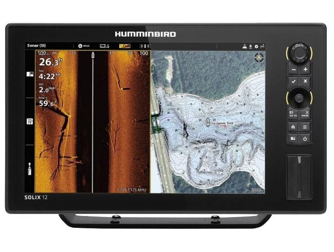 Hummibird Solix 12 Chirp Mega Si GPS G2 Markkinoiden tarkin MEGA SI+ ja DI+ luotaus isolla 12,1"-naytolla! Lisaksi Dual