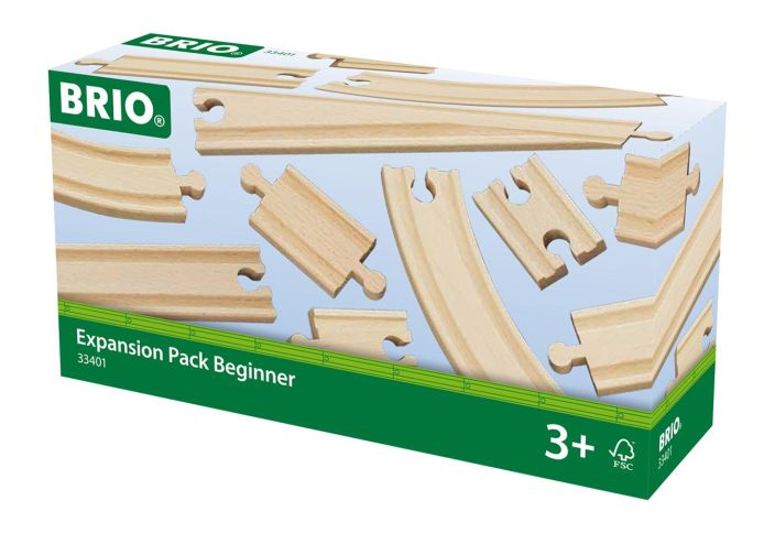 Brio Lisaosasarja 11 osaa Lisakiskoja BRIO-perussarjojen laajentamiseen.