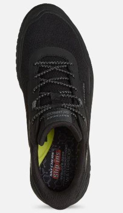 Skechers Miesten Relaxed Fit: Slip-ins: Badger - Koda - Waterproof - Black tuotekuva 2 Skechers Miesten Relaxed Fit: Slip-ins: Badger - Koda - Waterproof - Black tuotekuva 2