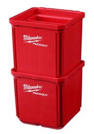 Milwaukee Milwaukee Packout järjestelmän Säilytyskori 10x10 2kpl