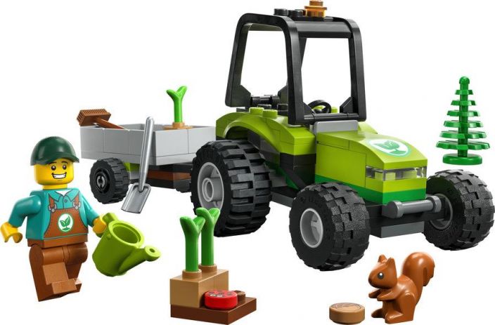 Lego City Puistotyontekijan traktori