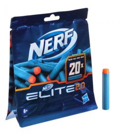 Nerf Elite 2.0 Refill 20 nuolen ammuspakkaus vaahtomuoviaseeseen