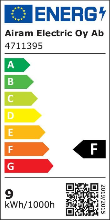 Airam LED-Pakkaslamppu E27 4000K 810lm -Energialuokka: A+ -Varilampotila: 4000K -Kayttolampotila: -40..+40 -Kanta: E27