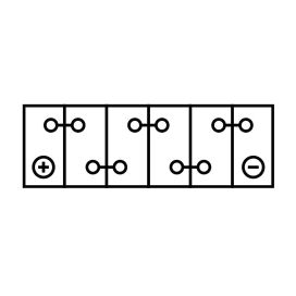 AKKU YUASA 72AH +- 269X174X223