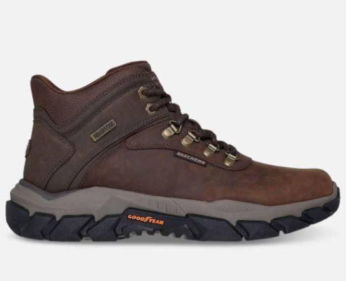 Skechers miesten Relaxed Fit: Slip-ins: Santoro - Relic - Waterproof - Ruskea tuotekuva 1