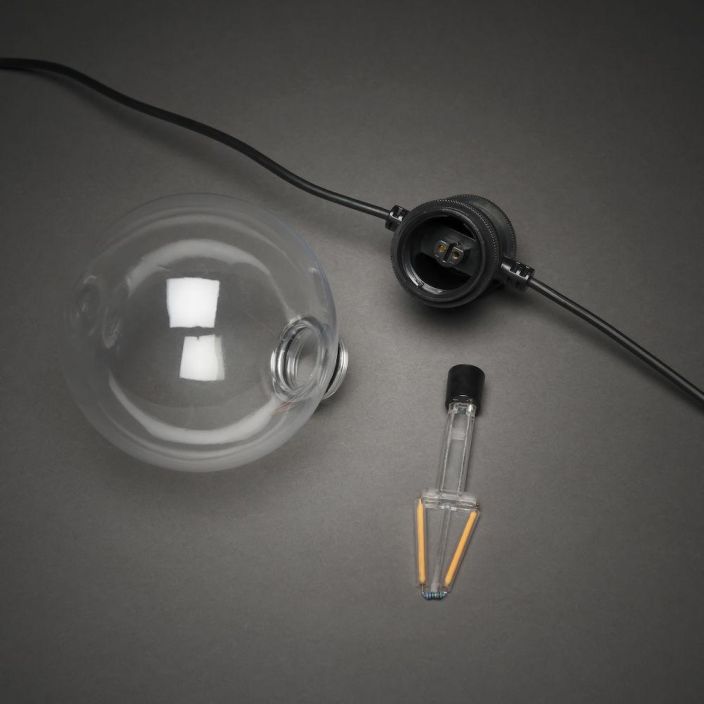 Konstsmide Valosrj. 10-os. DIM Isot lamput tuotekuva 3