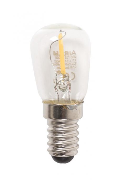 Airam LED-E14 lamppu 2700K 60lm Energialuokka: A++ -Varilampotila: 2700K -Kanta: E14 -Teho: 0,5W, 360LM -Takuu 36kk