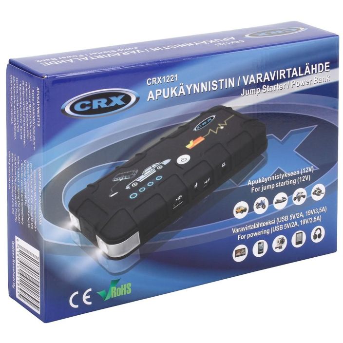 VARAVIRTALÄHDE / APUKÄYNNISTIN 12000MAH 400A tuotekuva 2